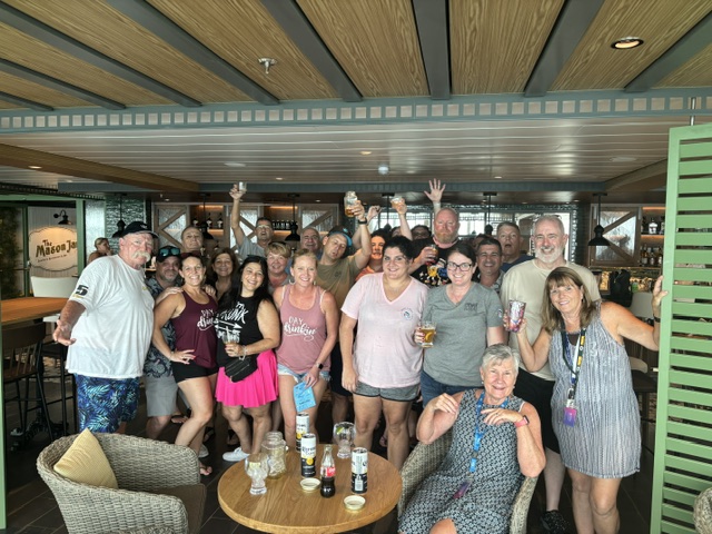 CruiseNCrawl official crawl on Utopia of the Seas, November 1, 2025.