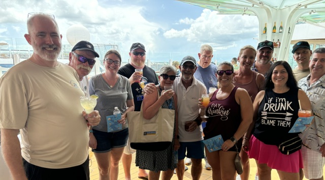 CruiseNCrawl official crawl on Utopia of the Seas, November 1, 2025.