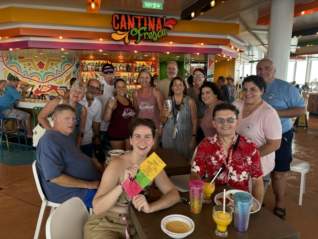 CruiseNCrawl official crawl on Utopia of the Seas, November 1, 2025.