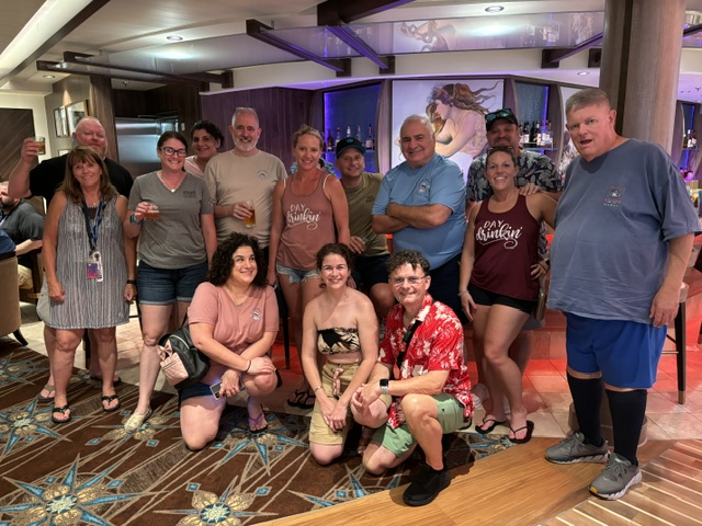 CruiseNCrawl official crawl on Utopia of the Seas, November 1, 2025.