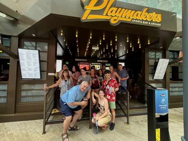 CruiseNCrawl official crawl on Utopia of the Seas, November 1, 2025.